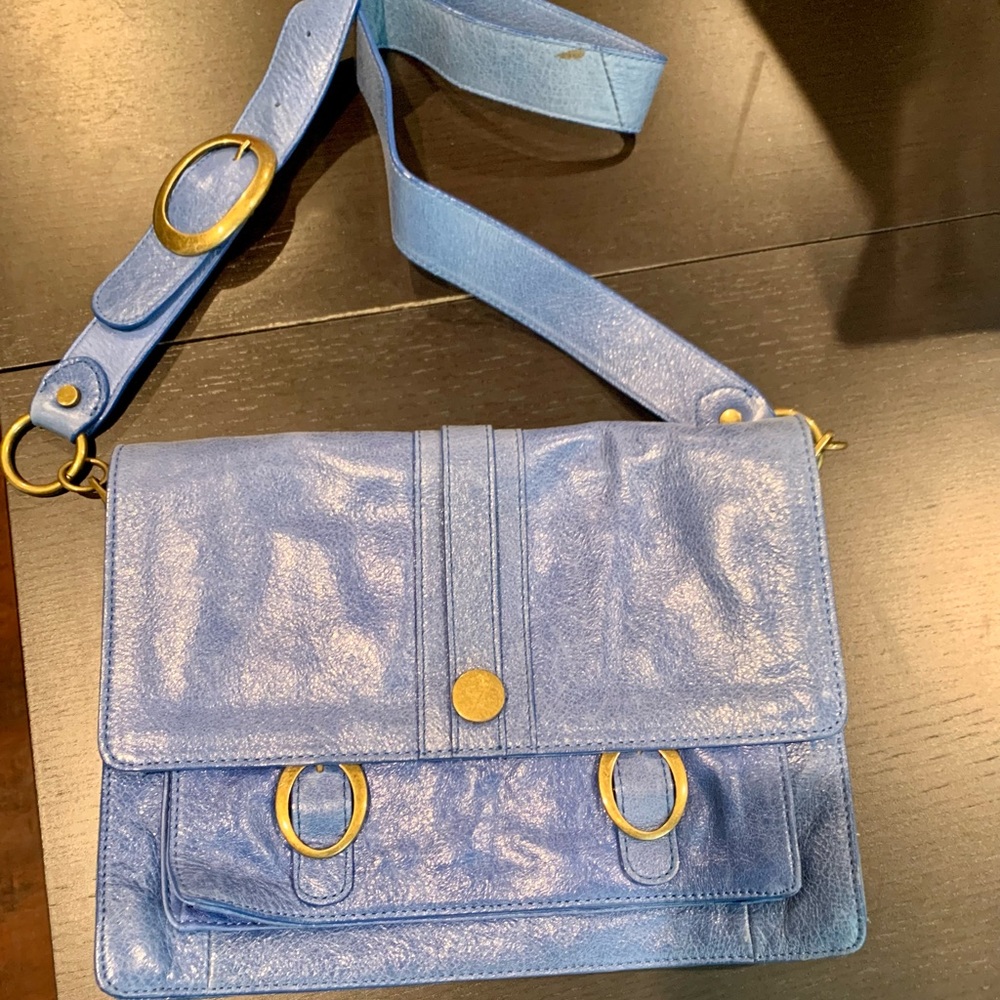 Anthropologie leather purse